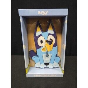 Bluey Kids Tabletop Clock Analog Display New in Box Bedroom Decor